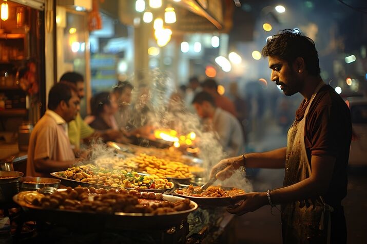 Eat Indian local food, how to experience India like a local