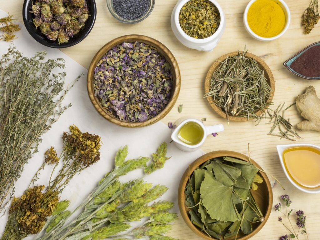 Ayurvedic spices and herbs