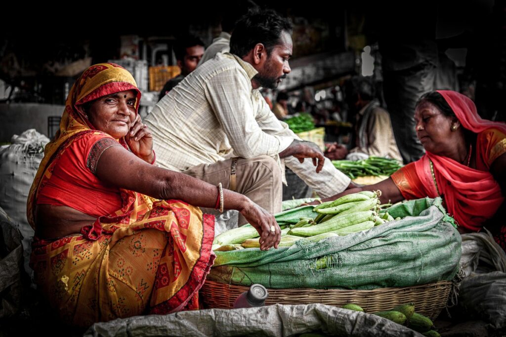Indian bazaar
