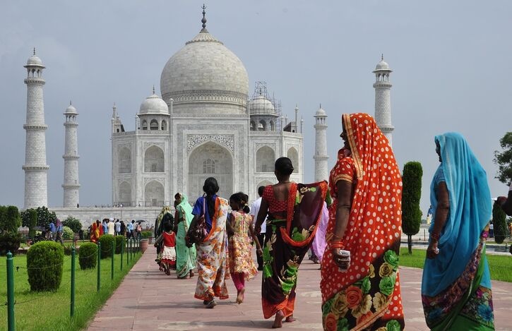 Taj Mahal at Sunrise