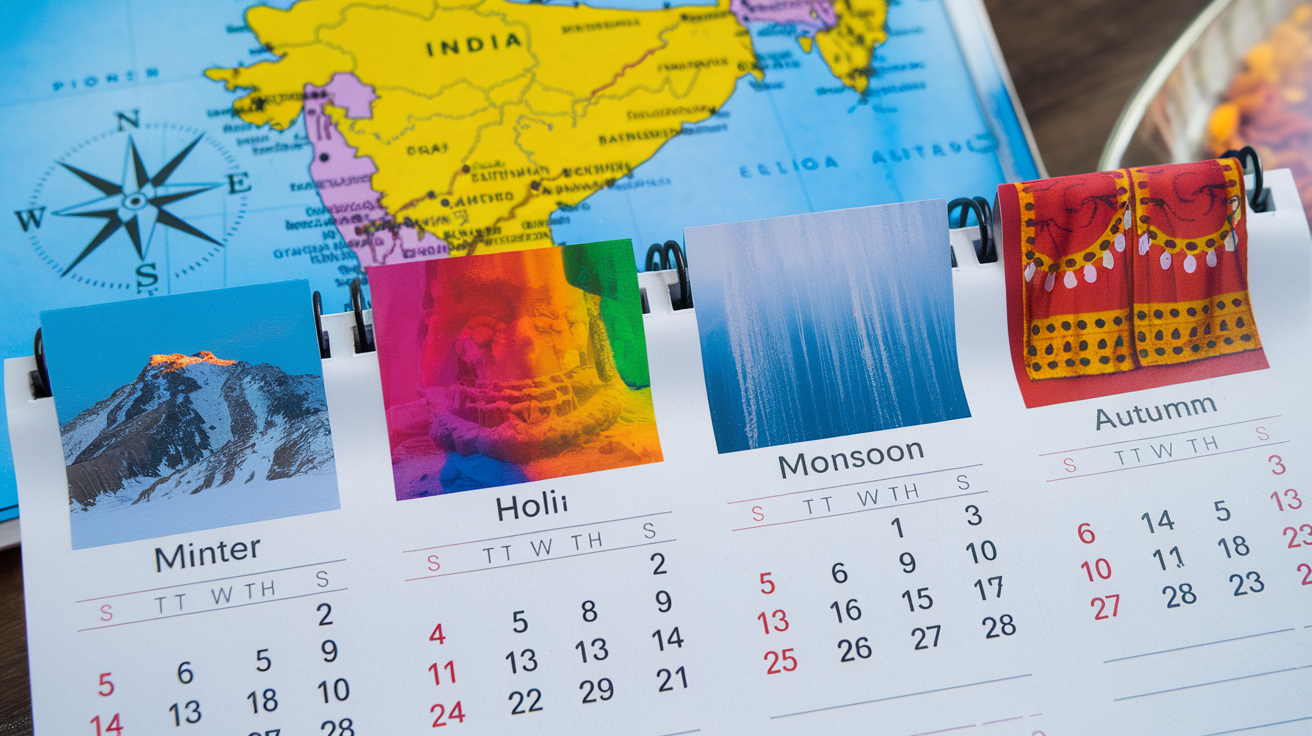 Month-by-month guide for travelling in India
