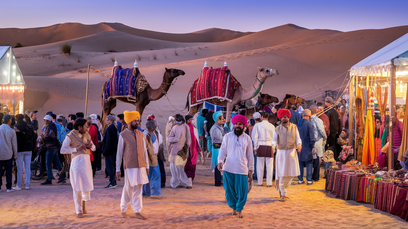 Pushkar Camel Fair: Desert Extravaganza