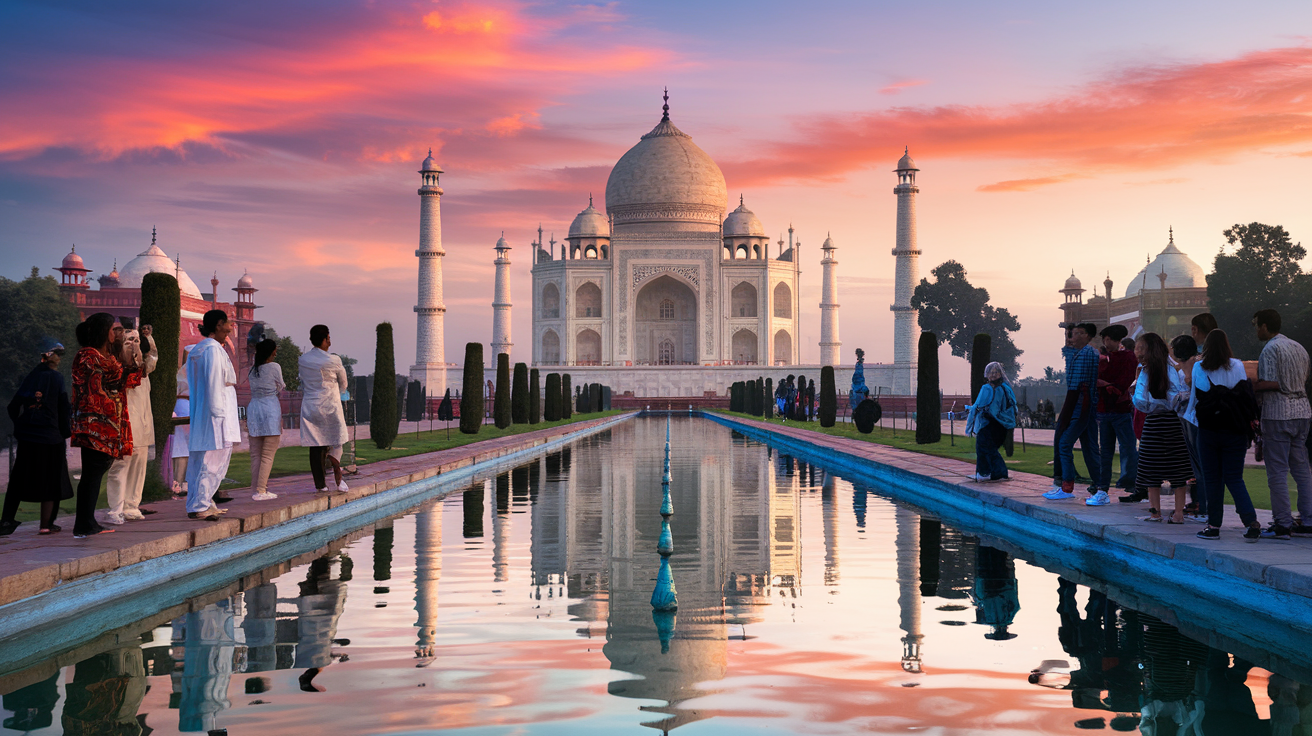 Taj Mahal, when is the best time to visit India
