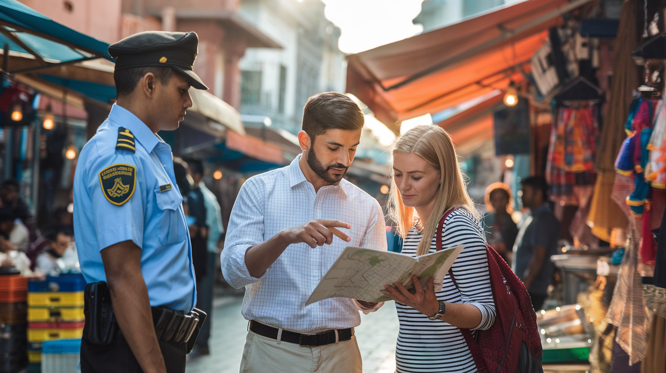 Ensure Safety and Peace of Mind through a local guide in india