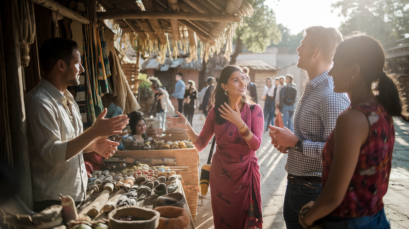 Support Sustainable Tourism and Local Economies by engaging a local guide in India