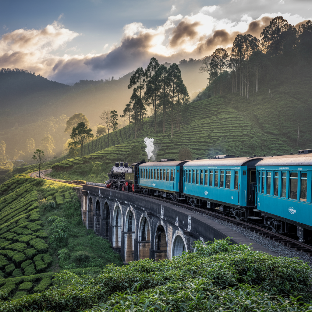 The Nilgiri Mountain Railway: Southern India's Blue Mountain Express